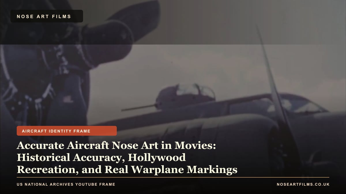 Accurate Aircraft Nose Art in Movies: Historical Accuracy, Hollywood Recreation, and Real Warplane Markings