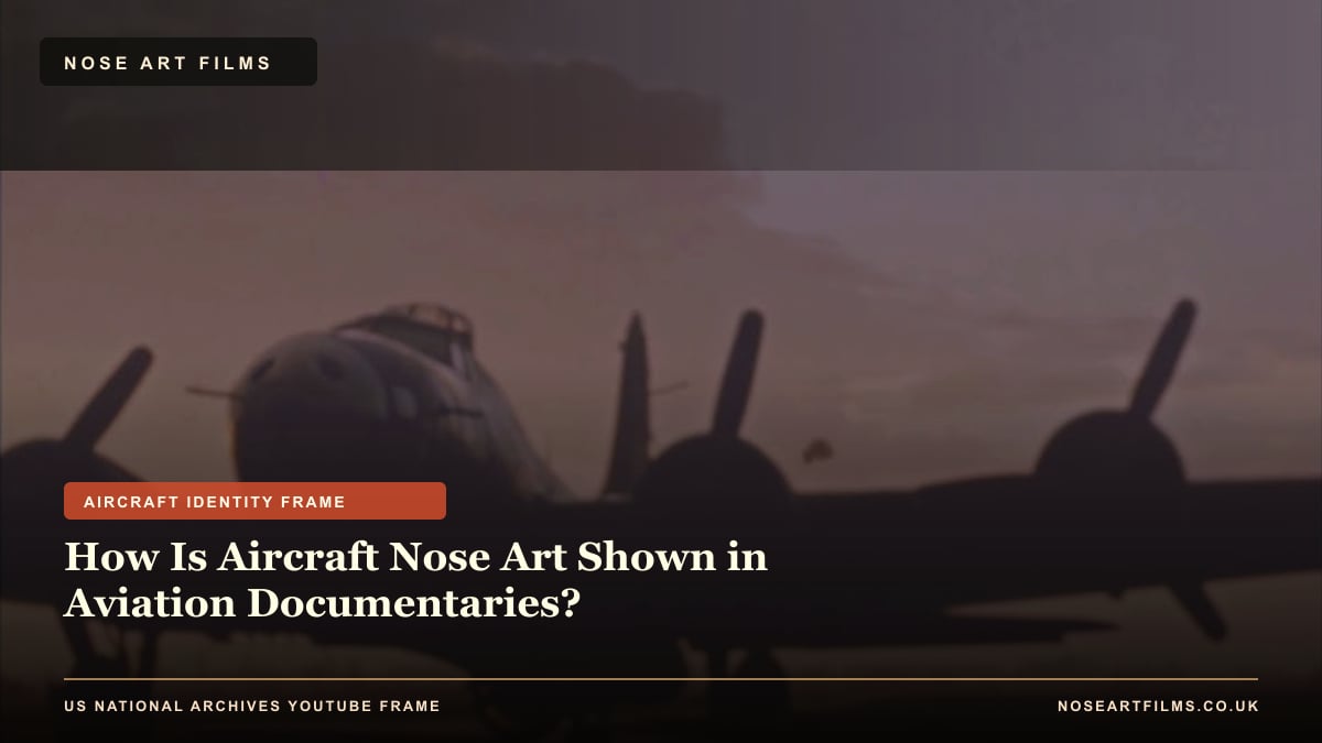 How Is Aircraft Nose Art Shown in Aviation Documentaries?