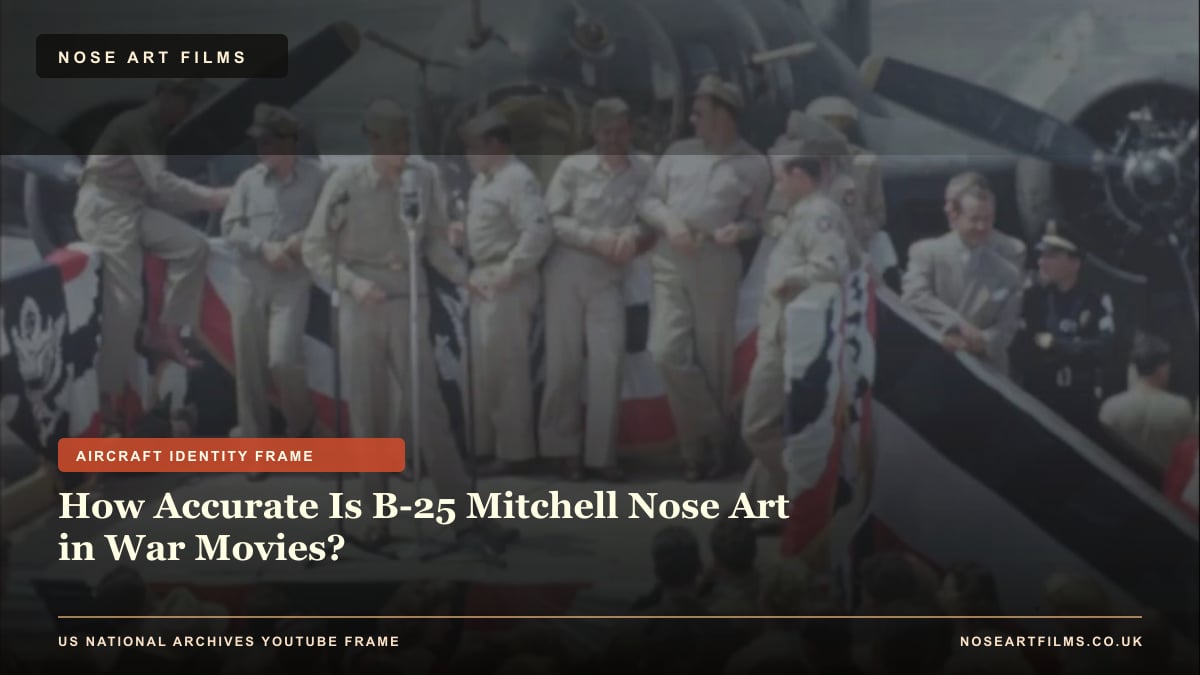 How Accurate Is B-25 Mitchell Nose Art in War Movies?