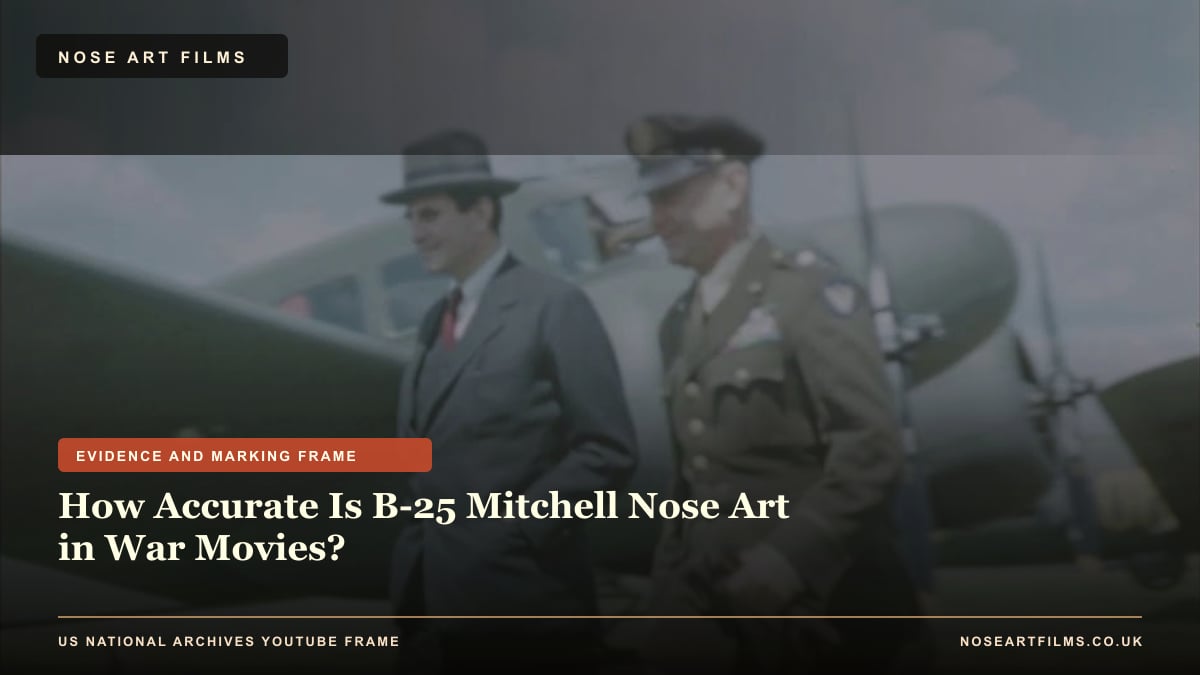 How Accurate Is B-25 Mitchell Nose Art in War Movies? evidence checklist