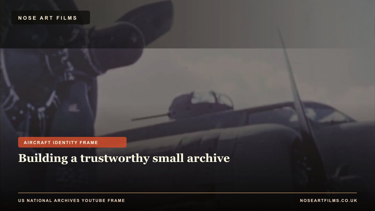 Building a trustworthy small archive
