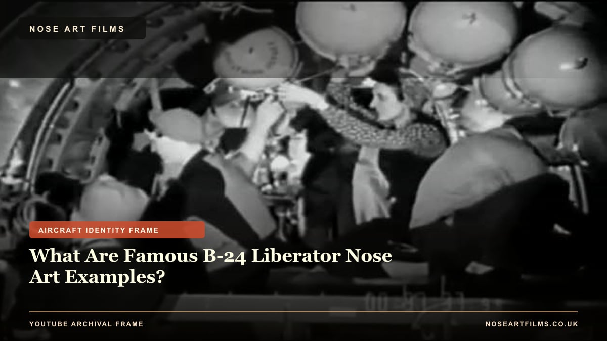 What Are Famous B-24 Liberator Nose Art Examples?