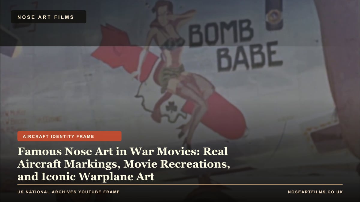 Famous Nose Art in War Movies: Real Aircraft Markings, Movie Recreations, and Iconic Warplane Art