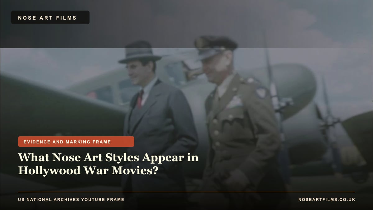 What Nose Art Styles Appear in Hollywood War Movies? evidence checklist