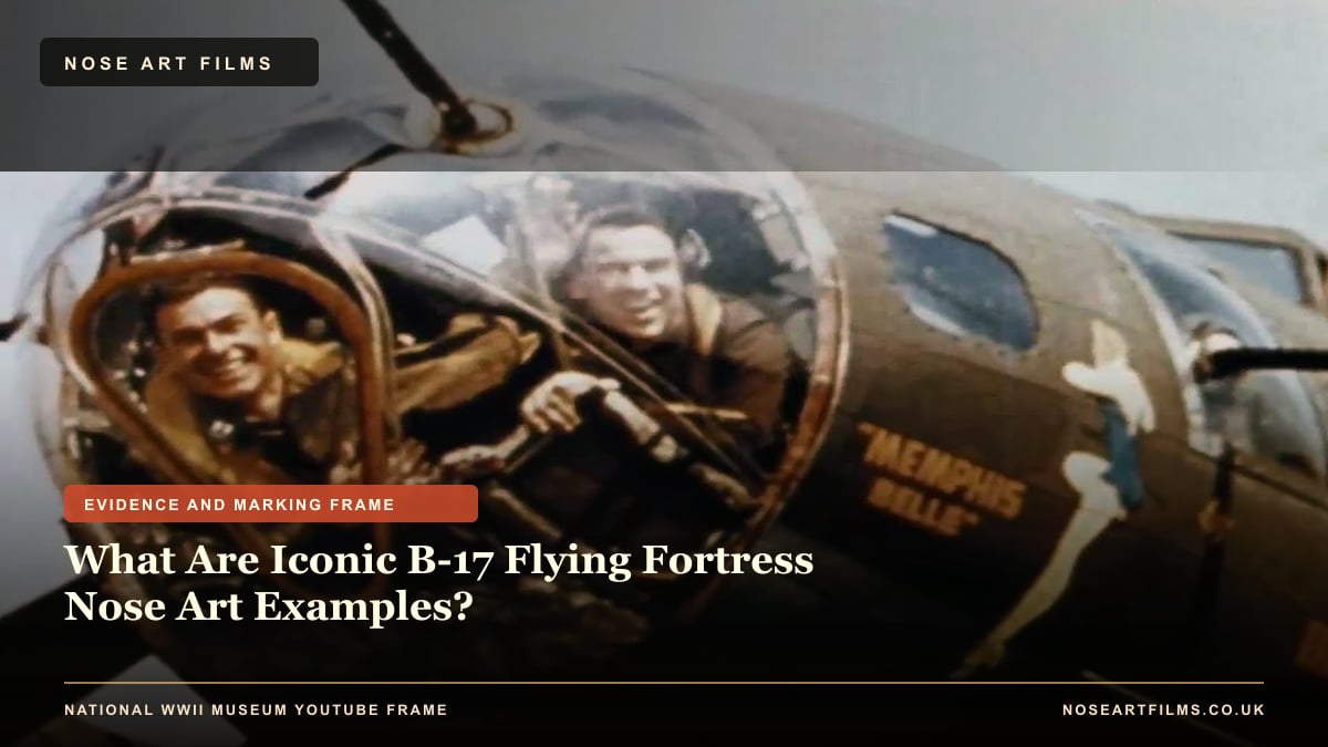 What Are Iconic B-17 Flying Fortress Nose Art Examples? evidence checklist