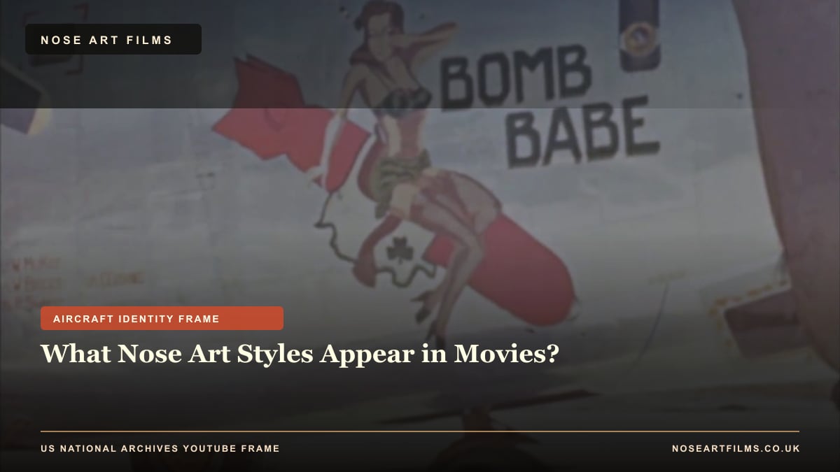 What Nose Art Styles Appear in Movies?