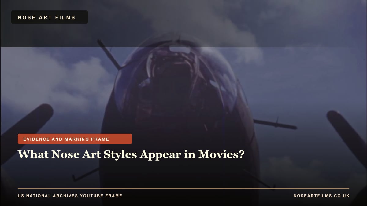 What Nose Art Styles Appear in Movies? evidence checklist