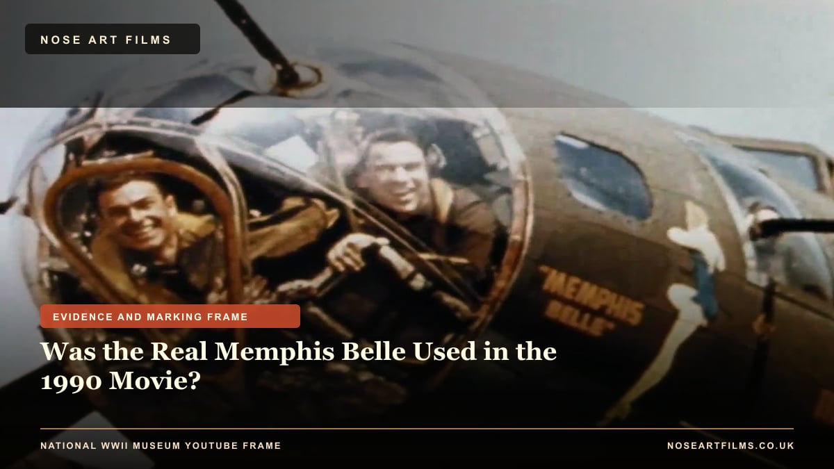 Was the Real Memphis Belle Used in the 1990 Movie? evidence checklist