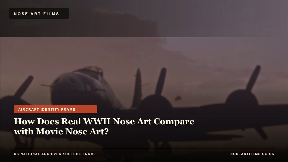 How Does Real WWII Nose Art Compare with Movie Nose Art?