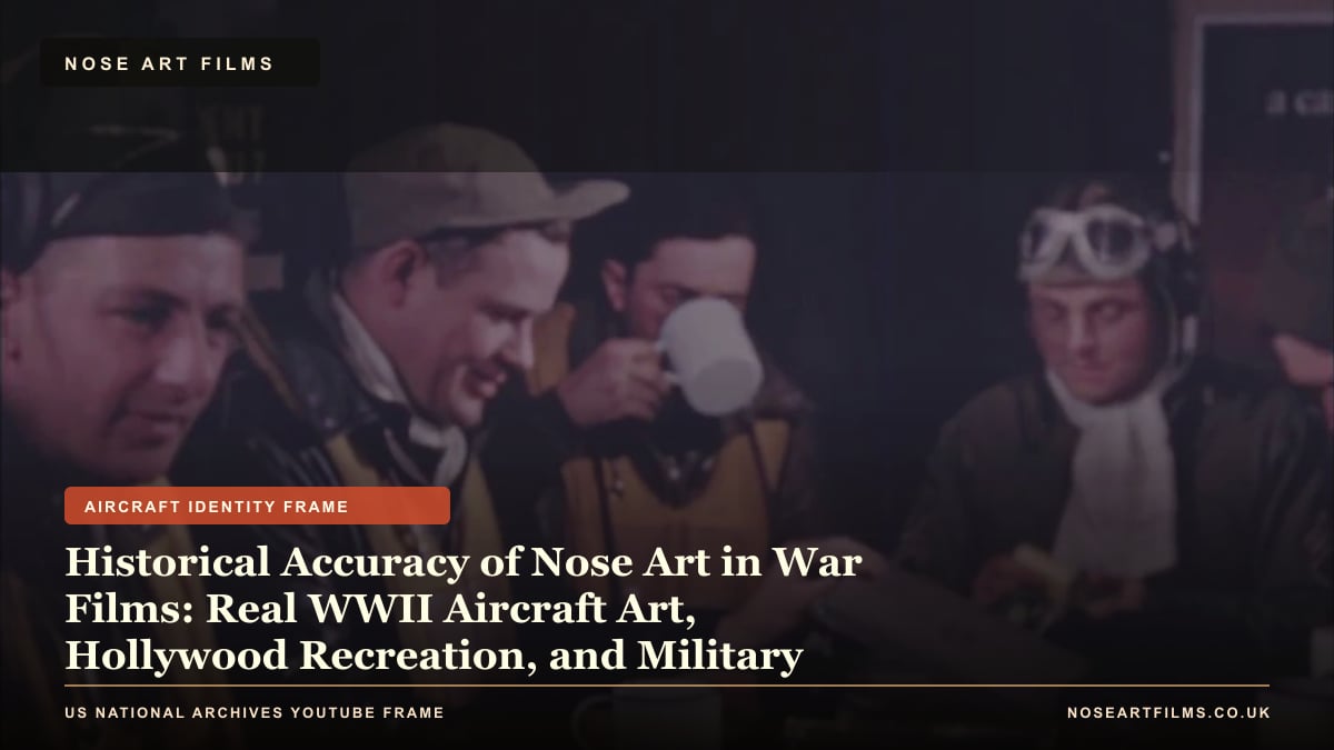 Historical Accuracy of Nose Art in War Films: Real WWII Aircraft Art, Hollywood Recreation, and Military Rules