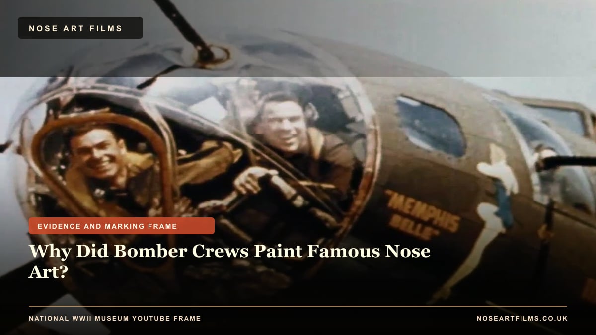Why Did Bomber Crews Paint Famous Nose Art? evidence checklist