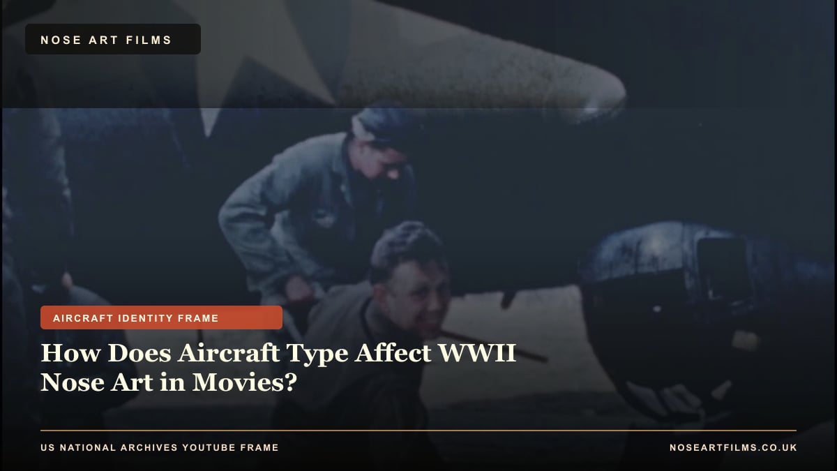 How Does Aircraft Type Affect WWII Nose Art in Movies?
