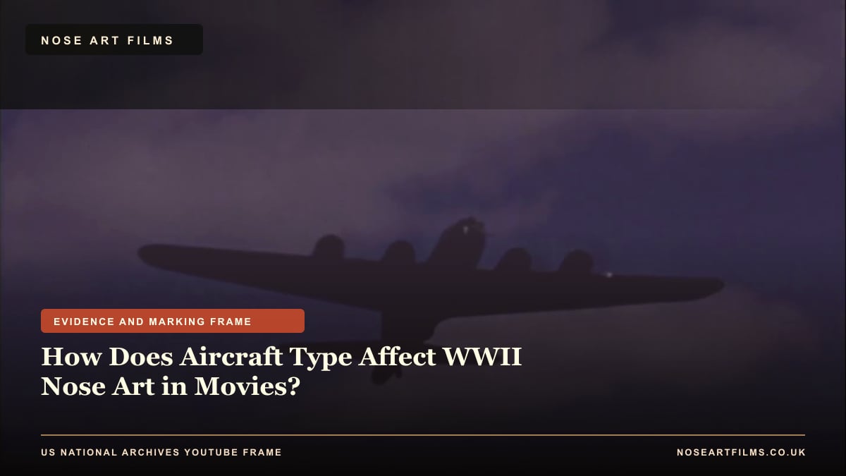 How Does Aircraft Type Affect WWII Nose Art in Movies? evidence checklist