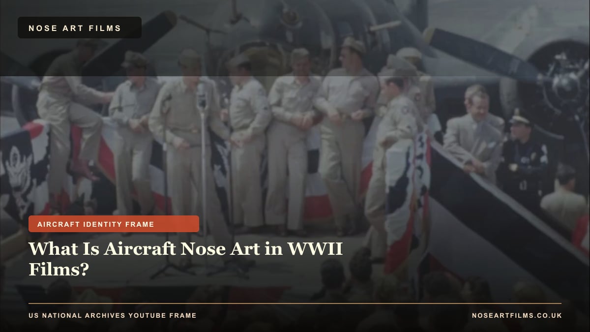 What Is Aircraft Nose Art in WWII Films?