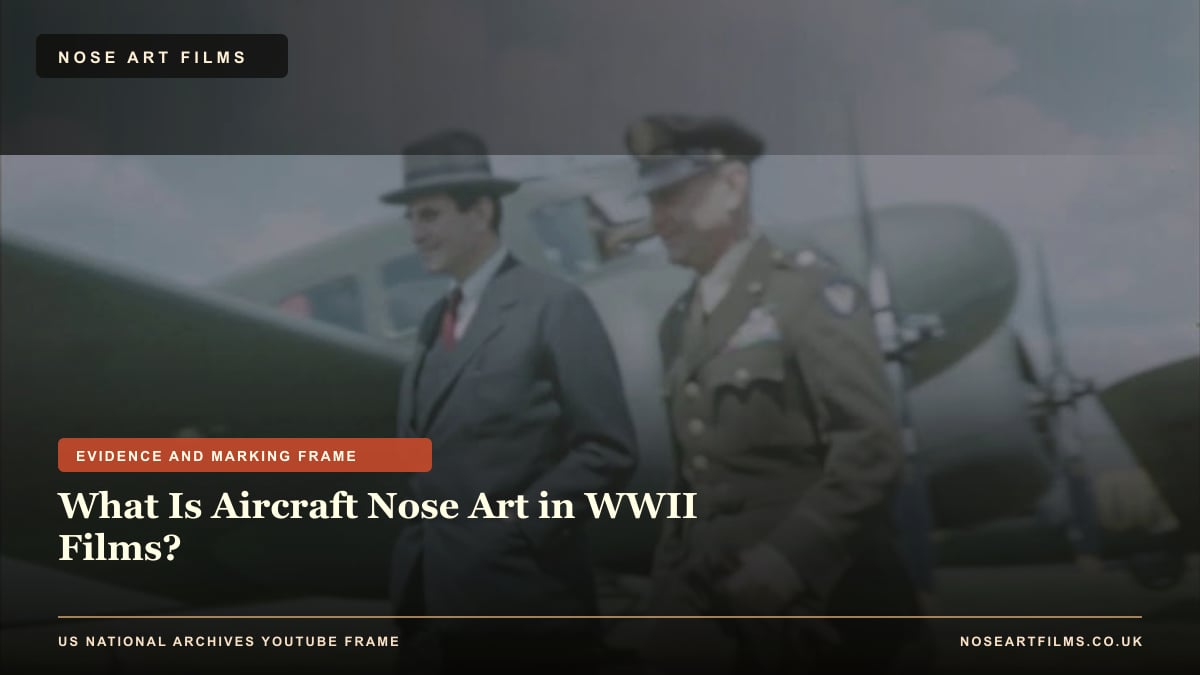 What Is Aircraft Nose Art in WWII Films? evidence checklist