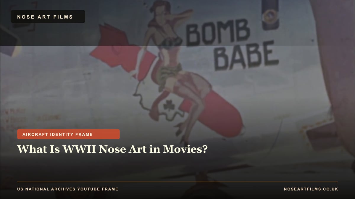 What Is WWII Nose Art in Movies?