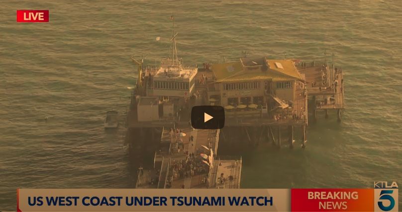 tsunami warning california 2025