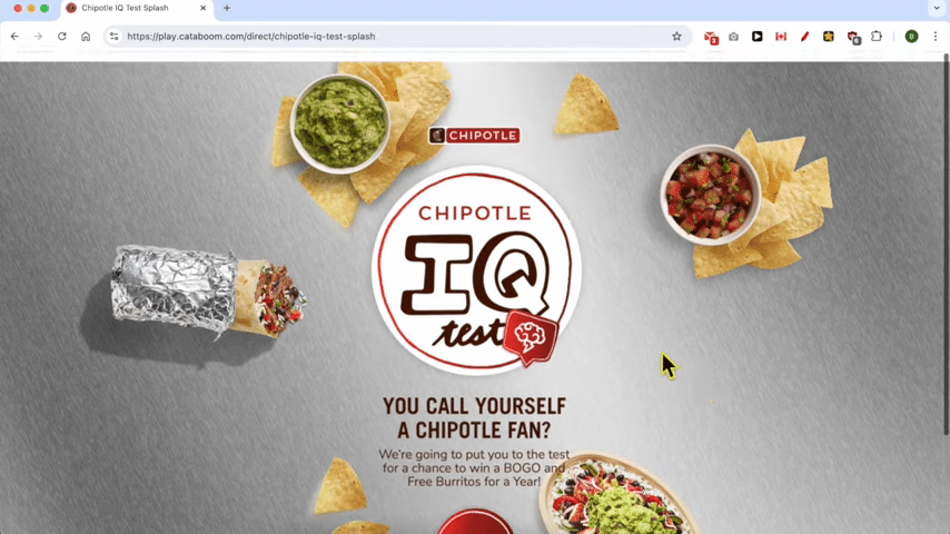 chipotle iq test answers chipotle iq test answers
